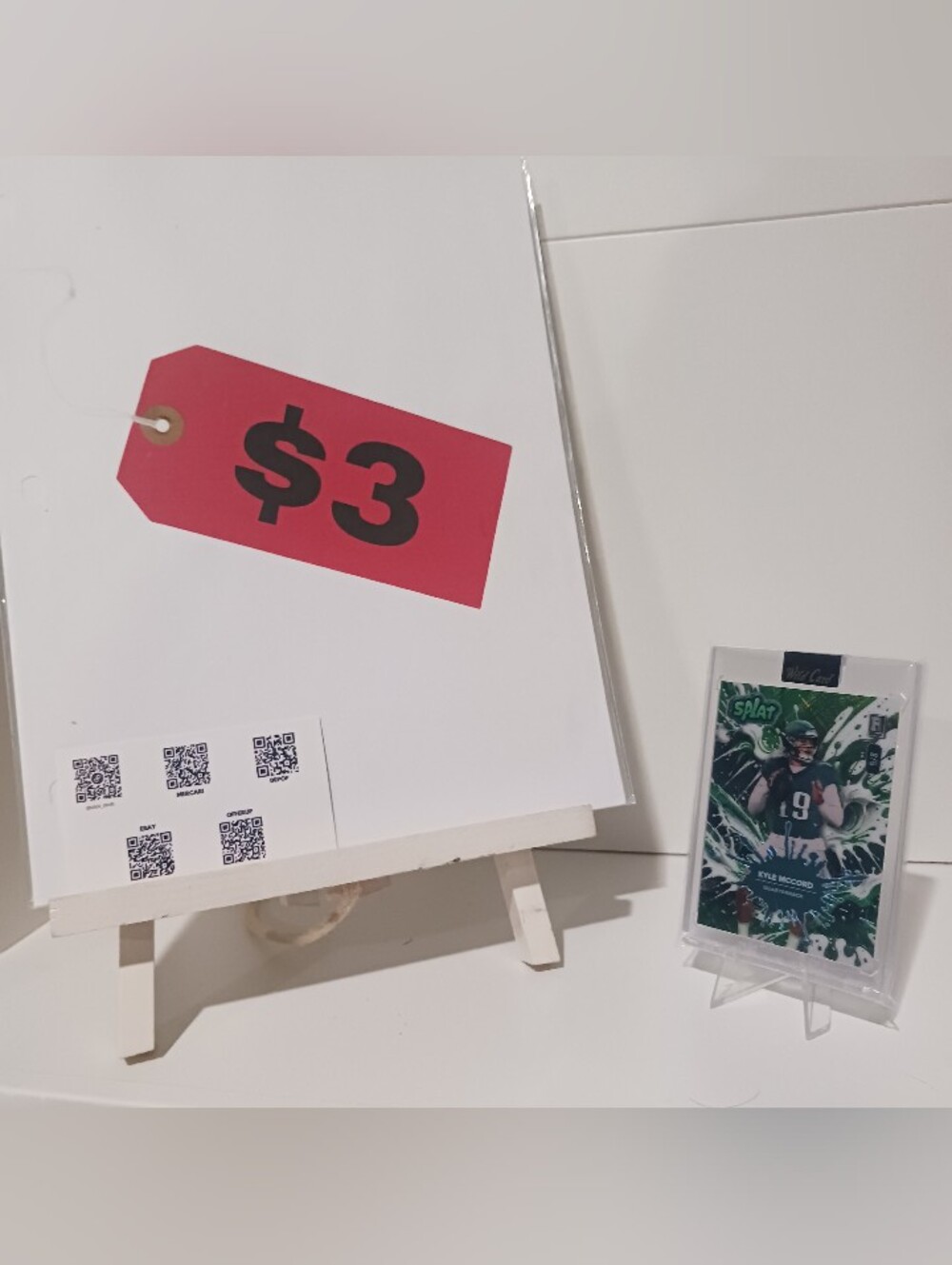 2025 Wild Card Splat Jalen Milroe Seahawks 20/25 Rookie Card #S800RA01-JM